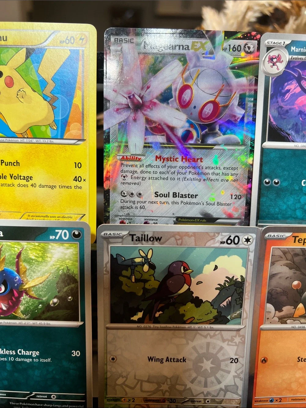 🌸Pokemon 12-card lot/ All near mint never played. Includes holo/reverse holo/reg